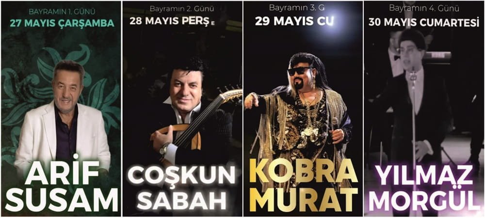İZMİR’DE YILDIZLAR GEÇİDİ