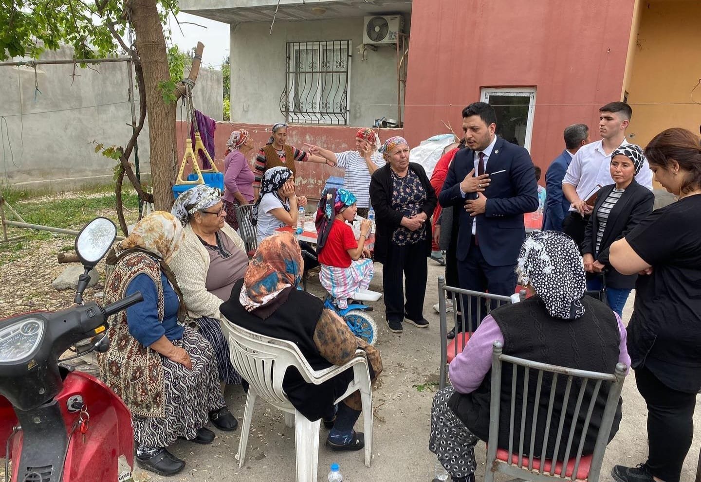 BBP Mersin 2. Sıra Milletvekili adayı POLAT'tan ziyaret